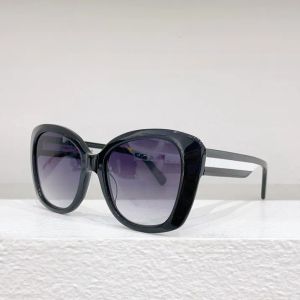 男性と女性のデザイナー向けサングラス0860S CAT EYE FASION OUTDOOR STYLE ANTI-UULTRAVIOLET PLATE ACETATE軽量フルフレームレトロアイウェアホイットボックス0860