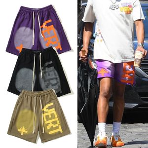 Running Shorts Summer Pant Hip Hop For Men Drawstring Beach Holiday Short pants Clothin 3Colors