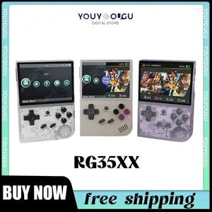 Game Controllers Anbernic RG35XX Console Retro Handheld 3.5inch IPS Screen Dual Card Slot 128G 30000game Mini Portable Consoles Player Linux