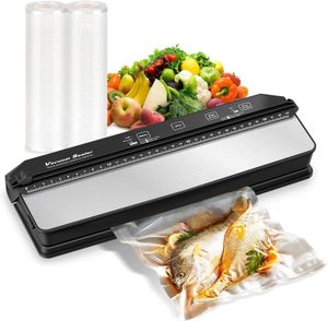 Other Kitchen Tools Vacuum Sealer Machine 7MM Sealing Line Food Device With Cutting Blade Household Packaging Pump 15Bags 231116