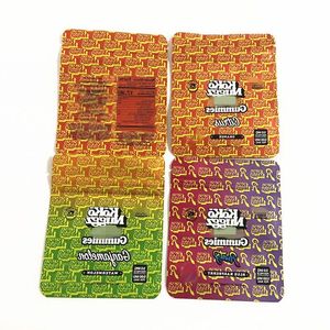 500mg Sakız Edibles Ambalaj Çantaları Mylar Runtz Koko Nuggz Ganjamelon Sakız Ekşi Paketleme Çantası Plastik Sarma Paketi Plastik Ifhck