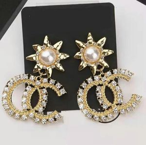 Fashion new popular pearl Earrings Long Chain tassel earrings Luxury beautiful earrings Women's wedding jewelry earrings high-quality gift