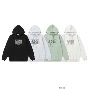 Sweatshirts Erkek Kadın Tasarımcı Hoodies Moda Sokak Giyim Küçük Modaya Giyim BR Marith Yeni Mektup Baskılı Kapşonlu Süvari Sonbahar Kış Gevşek Takas Erkekler Versat