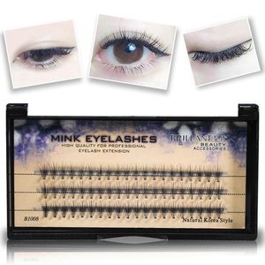 False Eyelashes 8-12mm Eyes Makeup Tool Natural Thin Cluster Lashes Grafting Extension MA