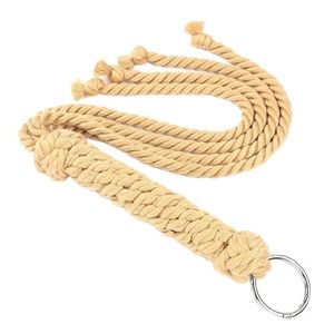 Adult Toys 60cm Soft Cotton Rope Whip Erotic Fetish Spanking BDSM Bondage Sex Toys Flogger Adult Games Whip Sex Couples SM Games 231116