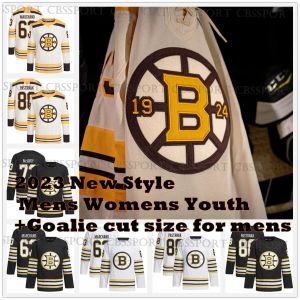 Goalie Cut Boston Brad Marchand Bruins 100th Centennial Jersey Linus Ullmark Patrice Bergeron Jeremy Swayman David Pastrnak Lucic Jake