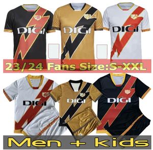 23 24 Rayo Vallecano FALCAO R.D.T Fußballtrikots Dritter 2023 2024 PALAZON GARCIA SANCHEZ MARTIN TREJO CISS MONTIEL LEJEUNE Heim-Auswärts-Fußballtrikot