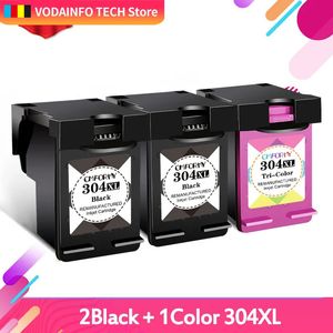 Toner Kartuşları Royek Yeniden Üretim 304XL HP304 Mürekkep Kartuşu için Değiştirme HP 304 XL Deskjet 2620 All-in 3700 3720 3752 5000 5010 5030 231116