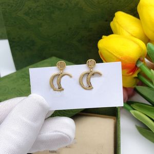 Designer Earring For Woman Fashion Brand stud Earing Letter Double G Diamond Pearl Gold Hoop earring ggity Heart Women Trend earrings tyrt