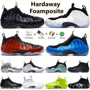 Projektant Foamposite Mens Basketball One Penny Hardaway Buty Antracyt CDG X White Black Metallic Red Red Red Abalone Alternate Galaxy 2.0 1.0 Sequoia Sports Sneakers