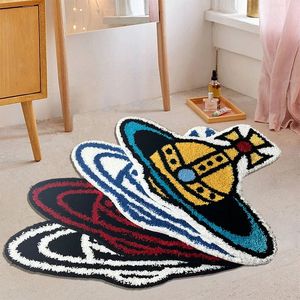 Carpet 3D Planet Tufted Rugs Soft Plush Fashion Irregular Floor Mat Creative Children's Lounge Rug Bedroom Decor 231116