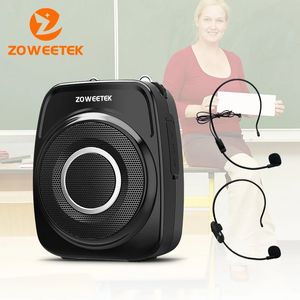 Microfoni Zoweete 20W Amplificatore vocale portatile Altoparlante Bluetooth con microfono wireless per insegnanti Registrazione della scheda USB TF 231116