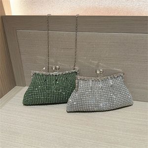 Evening Bag Luxury Clutch Detachable Chain Wedding Purse Prom Banquet Handbag Female Elegant Party Shoulder 231115