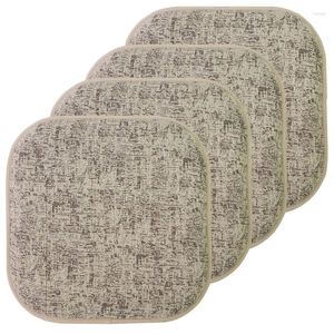 Travesseiro Broadway Memory Foam No Slip Back 16 X Chair Pad 4 Pack - Creme-Chocolate