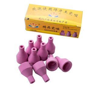 20pcs/40pcs bicos de alumina de argônio cerâmicos para consumíveis de tocha de soldagem Tig TIG QQ150 QQ-150A