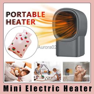 Space Heaters Mini Heater Portable Electric Heater Fan Office Room Heating 400W Instant Heating Overheat Protection Desktop Hand Warmer YQ231116
