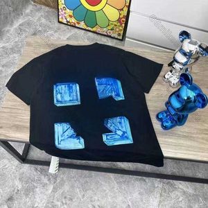 Off White New Fashion Luxurys Kleidung Herren T-Shirt Designer Shirt Damen Lose T-Shirts Tops Mann Casual Street Graffiti Shirt Sweatshirtoff Herren T-Shirts T-Shirt HVAY