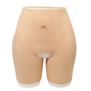 Forma de mama onefeng silicone sexy nádegas realce calças de quadril de silicone para mulheres calças de mudança aberta completa nádegas cosplay 231115