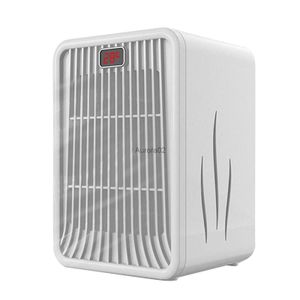 Riscaldatori MINI Riscaldatore in ceramica Raffreddatore elettrico Ventilatore caldo Scaldino invernale per la casa Riscaldatore elettrico veloce portatile 1200 W per casa ufficio Spina UE / USA YQ231116