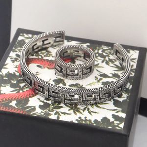 Designer-Armband, Ring, G-Marken-Logo, Damen-Armband, Edelstahl, Geschenk, Luxus-Qualität, Geschenk für Familie, Freunde, Paare