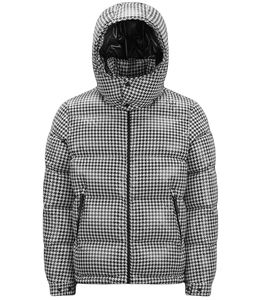 Monclairer SOCOTRINE Мужская пуховая куртка с капюшоном и буквенным значком Puffer Модельер-пуховик Зимнее уличное теплое пальто Размер 1--5