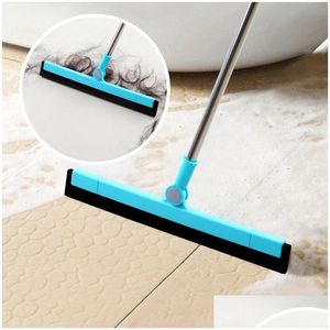 Brooms & Dustpans Cleaning Tools Sponge Magic Broom Clean Sweep Scra Rotating Dust Hair Bathroom Glass Kitchen Wiper Blade Sweeper Dro Dh2Cu