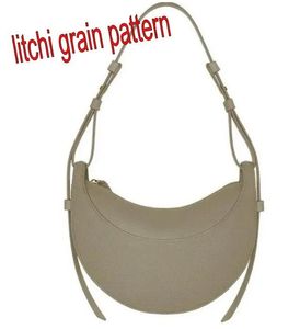 Leather bag Numero Dix designer handbags half moon purses for mens white sacoche luxury fashionable vintage simple solid color messenger bag trendy xb048