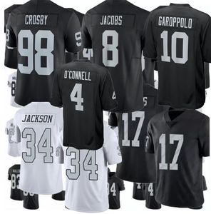 Christian Wilkins Davante Adams Jersey Bo Jackson Maxx Crosby Aidan O'Connell Hunter Renfrow Ken Stabler Jim Plunkett Charles Woodson Fußballtrikots