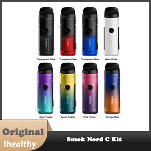 Комплект SMOK Nord C Pod Kit со встроенным аккумулятором емкостью 1800 мАч. С картриджем емкостью 4,5 мл. Совместим с катушками RPM 2.