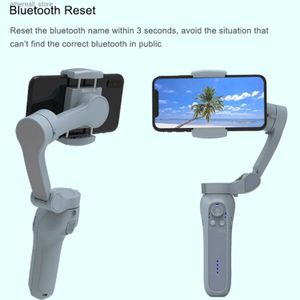 Stabilizzatori L7B L7C Pro Stabilizzatore per telefono a 3 assi Tasca palmare Gimbal Face Track Recognition Telefono cellulare Anti-Shake Selfie Sticks Fotocamera Q231116