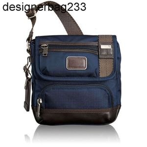 backpack back designer TUMS mens pack bookbag book bags 222306 Mens Ballistic Nylon Fashion Splice Business Casual One Shoulder Oblique Straddle Bag iPad Bag VF5M