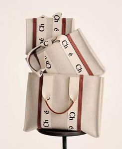High Capacity Canvas Bag New women letter Handheld One Shoulder Fashion Crossbody Bag C001