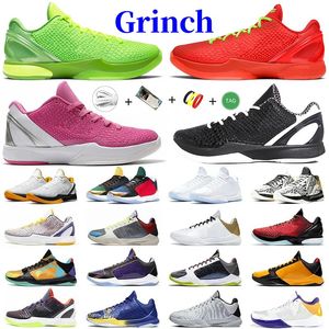 6 Protro Reverse Grinch Mens Basketball Shoes 6s Bright Crimson Black Electric Green Mambacita Think Pink 5 Big Stage Men Trainers Sports Outdoor Sneakers