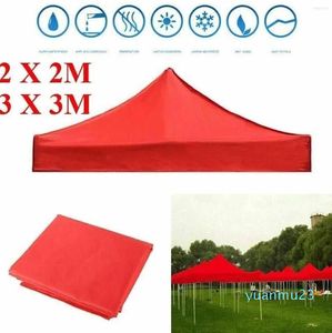 Tende e ripari Protezione UV Campo esterno Tenda a quattro angoli Baldacchino Parasole da giardino Copertura parasole 22 Sostituzione superiore