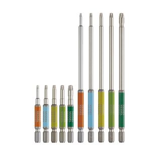 Окружные суда 1/4 '' Электрическая отвертка Hex Electric Torx Устанавливает магнитный драйвер № № GSVT Series T4 T5 T6 T8 T10 T15 T20 T25 T27 T30 T40 230417