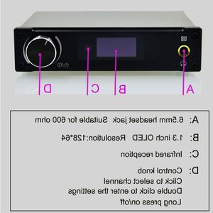 フリーシッピングD8クラスDパワーヘッドフォンホームデジタルアンプオーディオDAC USB HIFIアンプ80W XMOS PCM2704光学入力AMP URJMK