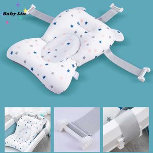 ing Tubs Seats Newborn tub Pillow Infant Anti-Slip Soft Comfort Body Cushion Seat Support Mat Foldable Baby Bath Tub Pad Chair P230417