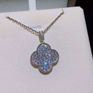 Ожерелье из стерлингового серебра с небесной звездой, женское секретное ожерелье с бриллиантами, длинный свитер с цветочным узором, светлая цепочка, роскошный дизайн