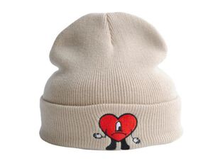 Badbunny Bad Rabbit haftowany dzianinowy kapelusz Europejski jesień i zimowe czapki czapki czapki dla mężczyzn i kobiet GC17188930478