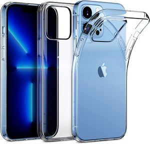 Transparant iPhone-hoesje KRISTALHELDER 1,2 mm Ultraslank flexibel TPU Siliconen beschermhoesje voor iPhone 15 14 13 12 11 Pro Max iPhone 15 Plus Achtercovers