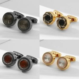 Cuff Links 23MM Cufflinks Man Shirt Vintage Wedding Souvenir Guests Gifts For Men Firefighter Mens Jewellery Fathers Day NS096 231117