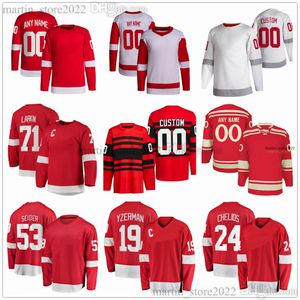 Camisas De Hóquei Costuradas 27 Michael Rasmussen 88 Daniel Sprong 46 Jeff Petry 37 J.T.Comher 2 Olli Maatta 34 Alex Lyon 3 Justin Holl 36 Christian Fischer 8 Ben Chiarot