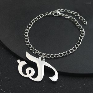 Urok bransolety kpop dziewcząt grupa dwukrotnie podpis wisiorki identyfikatorów Bangle Kawaii Wing Heart Charms Bransoletka moda bransoletki ze stali nierdzewnej