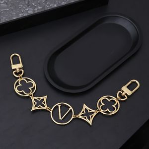 디자이너 Keychain Twiggy Chain Gold Letter Fashion Womens Bag Charm Keyring Alloy Classic Key Rings -6