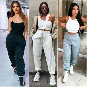 Women's Pants Women Casual High Waist Sport Autumn Winter Solid Harem Loose Active Wear Trousers Sweatpants