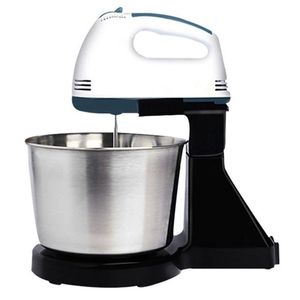 Beijamei Robot da cucina elettrico Staccabile Supporto da tavolo Impastatrice per torta Frullino per le uova portatile Frullatore per cottura Panna da montare299P