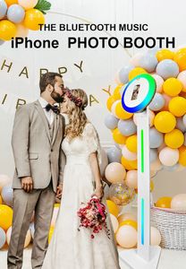 Photo iPhone Booth Bluetooth LED Selfie Machine aplikacja dla iPhone'a 12 13 14 Pro Max