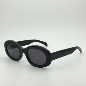 Óculos de sol de verão para homens e mulheres 40194 estilo de designer antiultravioleta placa retrô armação oval óculos especiais caixa aleatória