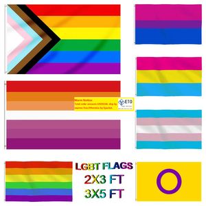 DHL Gay Flag Rainbow Things Pride Bisexual Lesbian Pansexual LGBT Accessories Flags EE