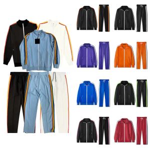 Mens tracksuits 패션 망 tracksuit 스웨트 팬츠 여성 캐주얼 Tracksuit 2 조각 세트 클래식 인쇄 재킷 정장 남자 스포츠 조깅 손바닥 바지 Sweatsuits